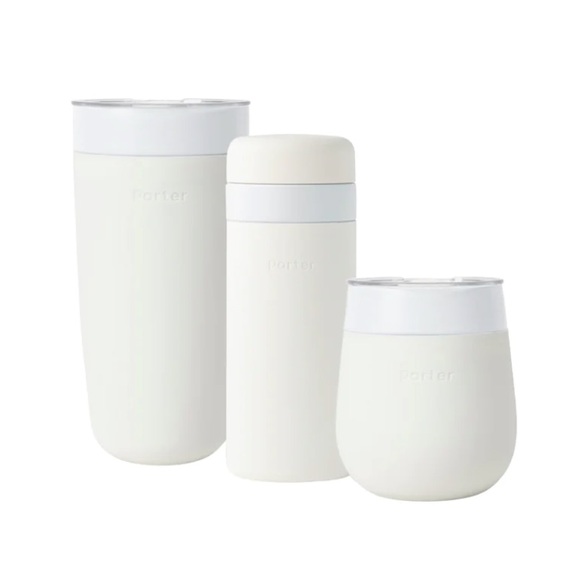 W&P Porter Insulated Ceramic Wine/Coffee Tumbler 11oz Charcoal - Picture 3 of 4